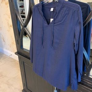 Navy shirt long sleeve